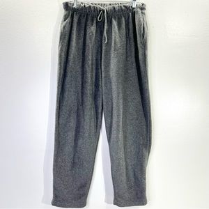 GOGO Sports San Francisco Mens Gray Fleece Lounge Casual Pants - Size Large